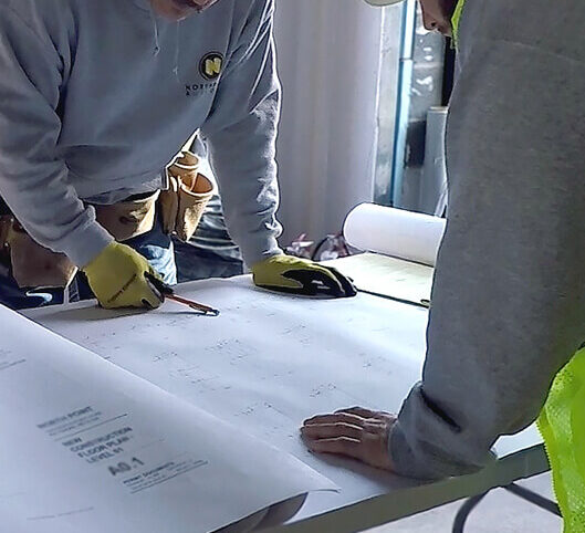 North Point Builders Team Working