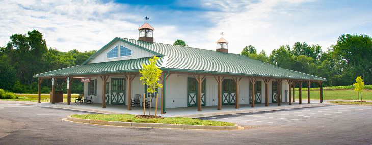 NPB Was General Contractor For the Harford County Agricultural Center Farmers' Market called "The Grove.".